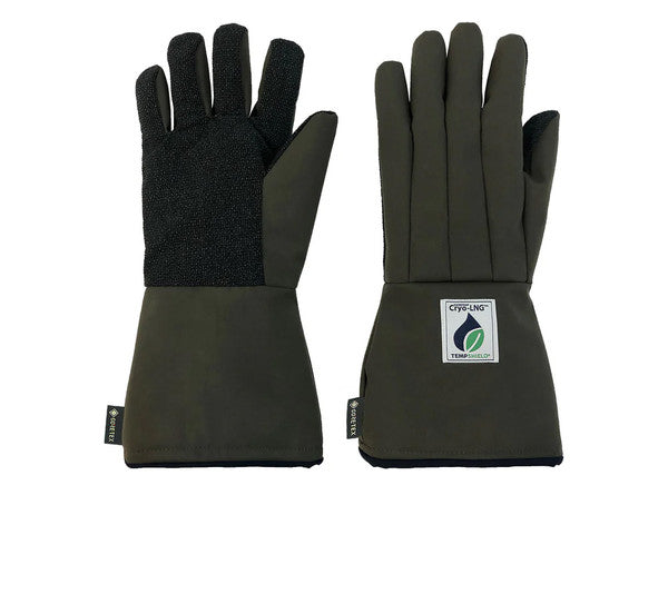 Research-Grade Cryogenic Laboratory Glove with Brown for cold handling | CLMXXWP