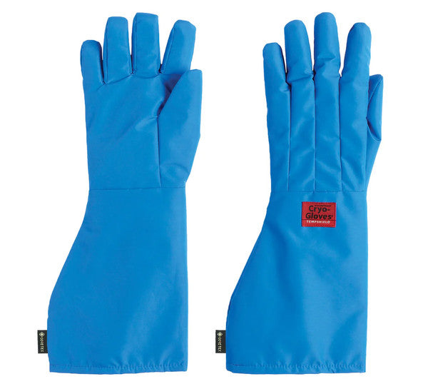 Scientific Cryogenic Laboratory Glove tuned for cold handling, Blue | EBMWP