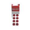 Technical Autoclavable Label Roll tuned for cryo labeling, Maroon, 1,00... | HEAT-SPOTS-M