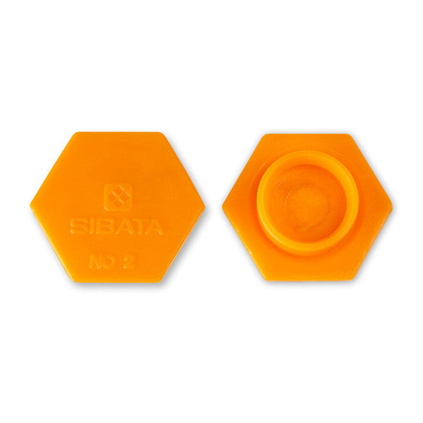 Heavy-Duty Snap Cap with autoclavable fit for tube closure, Orange | SC2 | SC#2