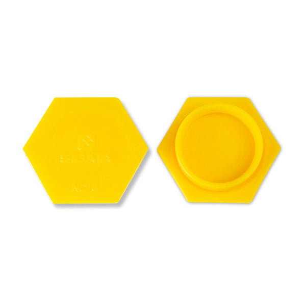 Professional-Series Snap Cap with autoclavable fit for tube closure, Yellow | SC6 | SC#6