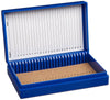 Heavy-Duty Slide Storage Box with color-coded fit for slide storage, 25-Pla... | HS15989A