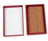 Scientific Color-Coded Slide Storage Box for slide storage, 25-Place, Red | HS15989C
