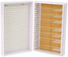 Technical Color-Coded Slide Storage Box with 25-Place, White for slide storage | HS15989E