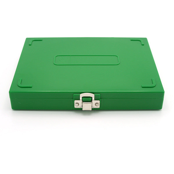Precision Color-Coded Slide Storage Box for slide storage, 100-Place, Green | HS15994B