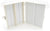 Industrial Color-Coded Slide Storage Box for slide storage, 100-Place, White | HS15994R