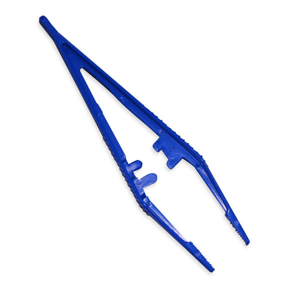 Precision Color-Coded Forceps/Tweezer for grasping, transfer,, Blue | HS15998C