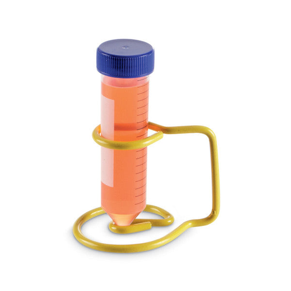 Research-Grade Autoclavable Tube Rack tuned for bench organization, 50mL, Yellow | HS23051