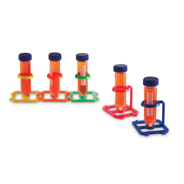 Laboratory Color-Coded Workstation Rack for tube staging, 50mL, BlueGreenYel... | HS23052