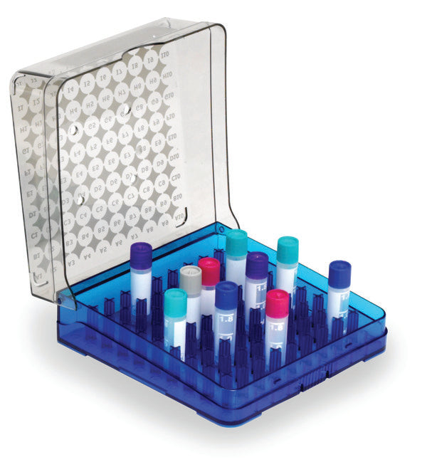 Scientific Cryogenic Tube Storage Box for organized freezer or refrigerator... | HS23381B