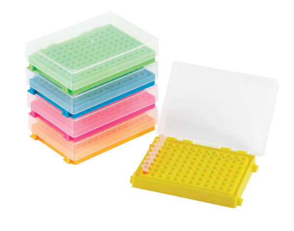 Scientific Color-Coded PCR Rack for PCR tube setup, Assorted, 5/PK | HS23461A