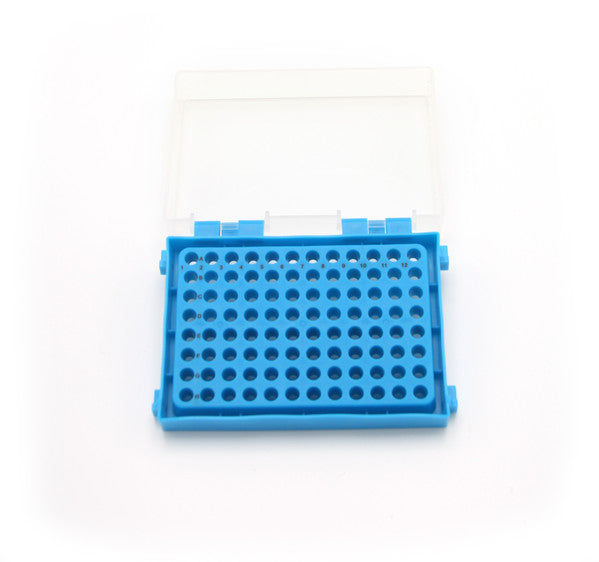 Technical PCR Rack with color-coded fit for PCR tube setup, Blue, 5/PK | HS23461C