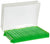 Laboratory Color-Coded PCR Rack tuned for PCR tube setup, Green, 5/PK | HS23461D