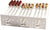 Laboratory Color-Coded Tube Rack with 13-16mm, White for bench organization | HS24323E