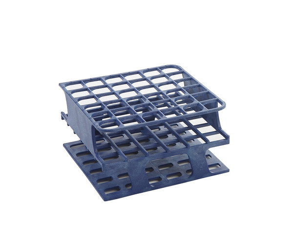 Industrial Color-Coded Tube Rack with 36-Place, 13mm for bench organization | HS27501B