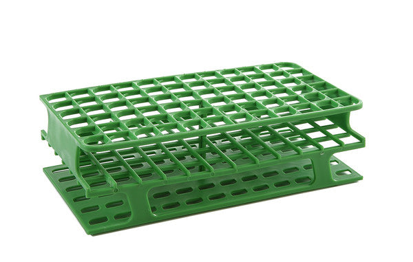 Heavy-Duty Color-Coded Tube Rack for bench organization, 72-Place, 13mm | HS27551C