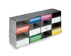 Precision Color-Coded Tube Rack for bench organization, Steel | HS2862H