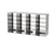 Scientific Tube Rack with color-coded fit for bench organization, Steel | HS2862HB