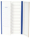 Technical Color-Coded Slide Storage Box with 20-Place, WhiteBlue for slide st... | HS9913