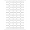Precision Cryogenic Label Sheet for sheet labeling, 1.28x0.50 | HEARNBW-2200