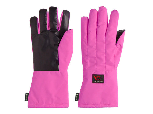 Technical Cryogenic Laboratory Glove tuned for cold handling, Pink | P-CGMAXLWP
