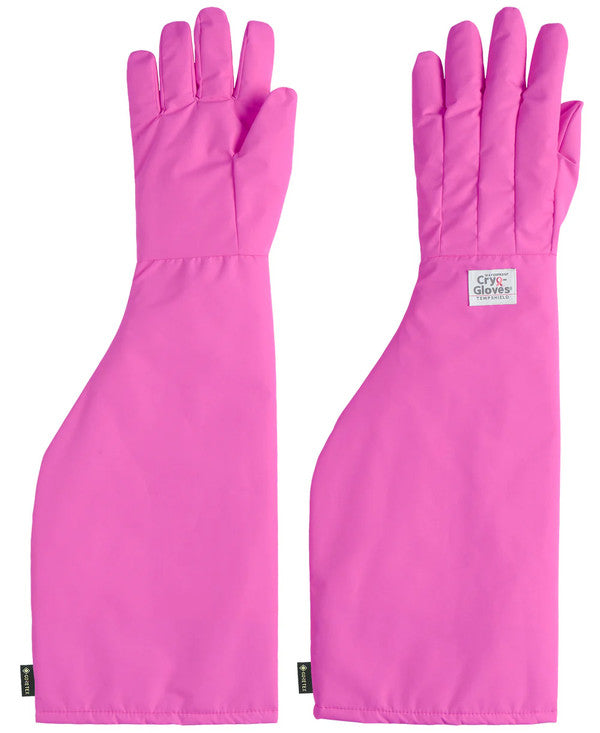 Heavy-Duty Cryogenic Laboratory Glove tuned for cold handling, Pink | P-SHXLWP
