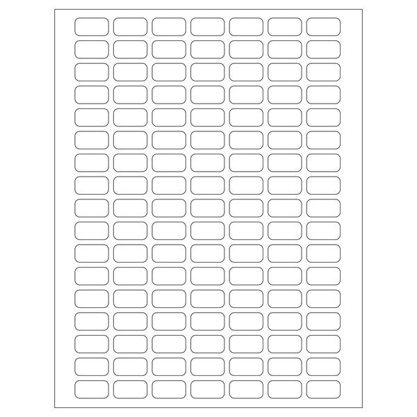 Laboratory Label Sheet with laser-printable fit for sheet labeling, 0... | HEATTSW-2240-Y