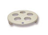 Industrial Workflow-Specific Porcelain Desiccator Plate With Stand, 146 mm Dia | JDS146