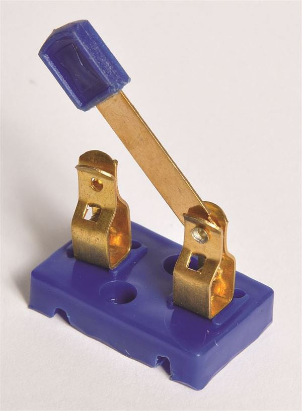 Laboratory Bench-Ready Knife Switch, Small, Screw Posts, Single Pole, Singl... | KSW001-K