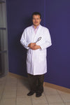 Research-Grade Bench-Ready Laboratory Coat, White, Mens Double Xl | LCMXXL1
