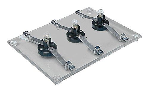 Precision Laboratory Bench-Ready Lamp Board, 5 Lamps | LMPB05