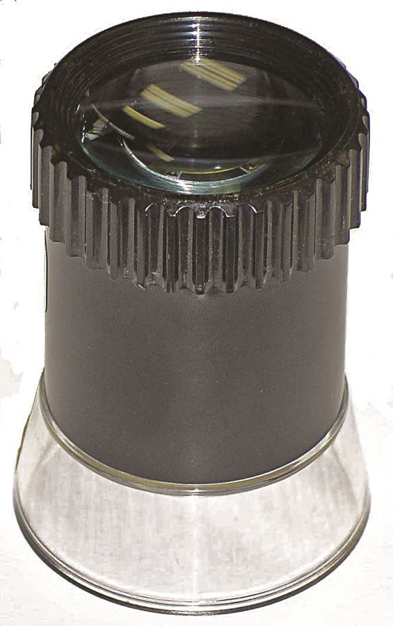 Precision Optics Lab Component Loupe-Style Magnifier, 10X for Optics Work | MFL010