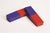 Research-Grade Bench-Ready Magnets, Plastic Covered, Red/Blue (Pair) 3 x 1 x ... | MPC080