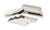 Technical Visual Magnification Tool Plane Glass Mirror Strips, 3 x 1 Pack/12 | MSG3X1