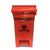 BowTie Biohazard Bin, with hands-free foot pedal, 8 gallon capacity (30L), 10 x 14 x 19in, 1/ea | A8000B
