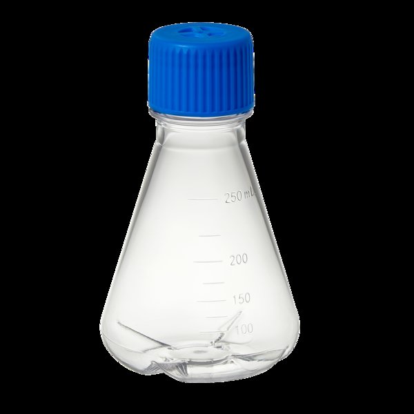 Flask, Erlenmeyer, 250mL, Polycarbonate, 12/CS | F4061-B