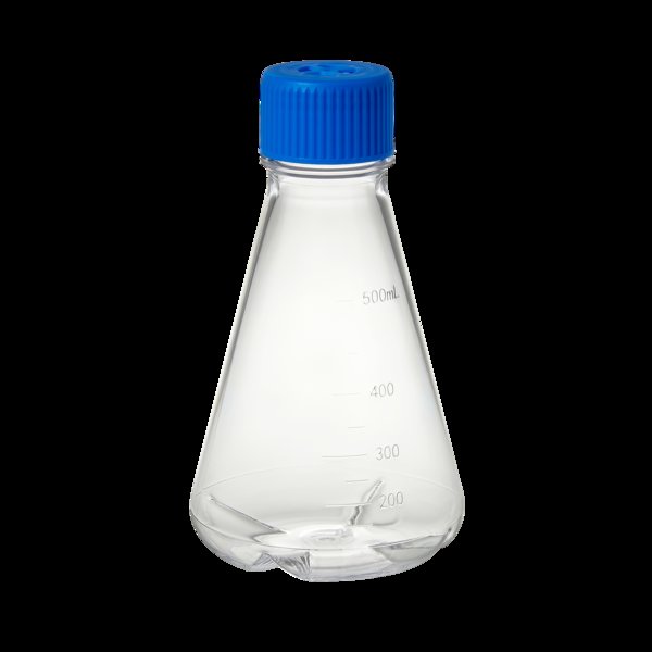 Flask, Erlenmeyer, 500mL, Polycarbonate, 12/CS | F4062-B