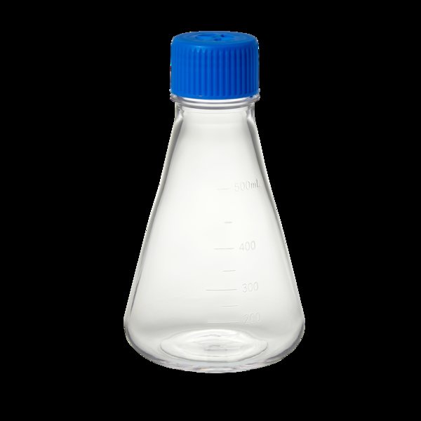 Flask, Erlenmeyer, 500mL, PETG, 12/CS | F4062-F