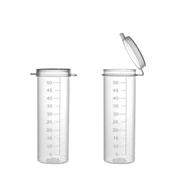 Flip Top Vial / Digestion Tube, 50mL, 32x90mm, Self-Standing, 20 Bags of 25 | T0050