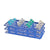 Test Tube Rack, 90-Place (6 rows of 15), for centrifuge tubes, test tubes | R1115