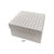 FlipTop Carboard freezer box w/ attached hinged lid, 3 inch, 100-place, white, 50/cs | R3700
