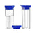 Cuvette Cap / Plug, square, blue, 500/pk | S4100-6