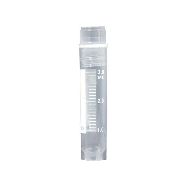 Cryogenic Vials, internally threaded caps with silicone O-ring, 3mL, sterile, 500/cs | V4803