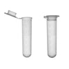 Round Bottom Tube with Attached Snap Cap, 7mL, Molded Graduations, Frosted Marking Area, 1000/cs | C0907