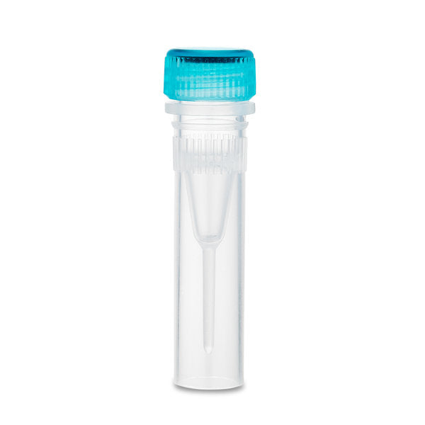 ClearSeal screw-cap microtubes, 0.5mL, w/ O-ring & caps, sterile, 1000/cs | C3205-S