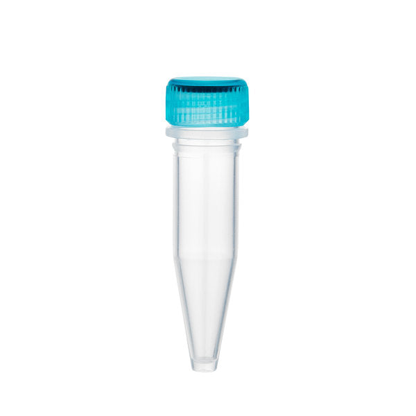 ClearSeal screw-cap microtubes, 1.5mL w/ O-ring & caps, sterile, non-graduated, 1000/cs | C3215-CG