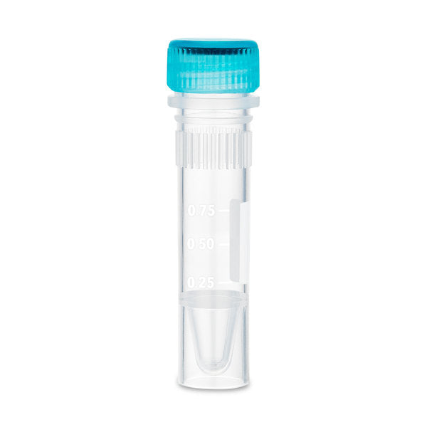 ClearSeal screw-cap microtubes, 1.5mL, w/ O-ring & caps, sterile, 1000/cs | C3215-SG