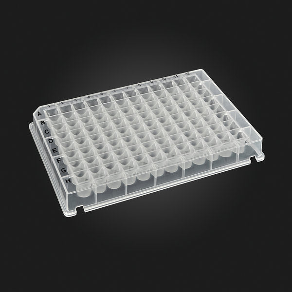 OptiWell Deep Well Elution Plate, 96 Square Well, 0.5mL, 15.1mm height, 50 / CS | D3096-09S