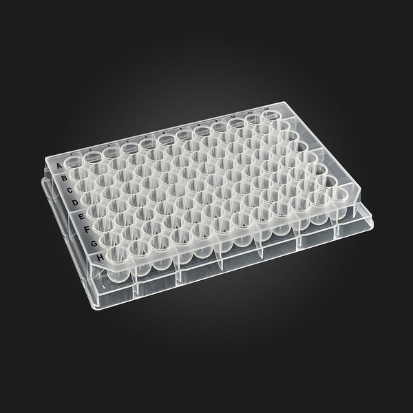 OptiWell Deep Well Plate, 96 Round Well, 0.5mL, 14.5mm height, 100 / CS | D3096-11S