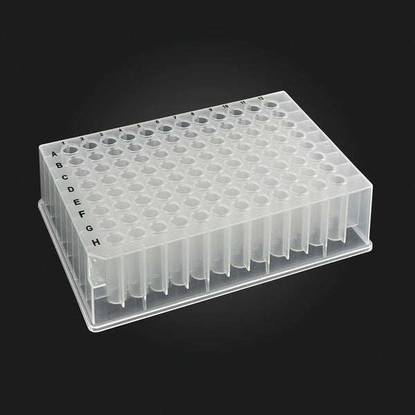 OptiWell Deep Well Plate, 96 Round Well, 1.0mL, 33.0mm height, 50 / CS | D3096-17S
